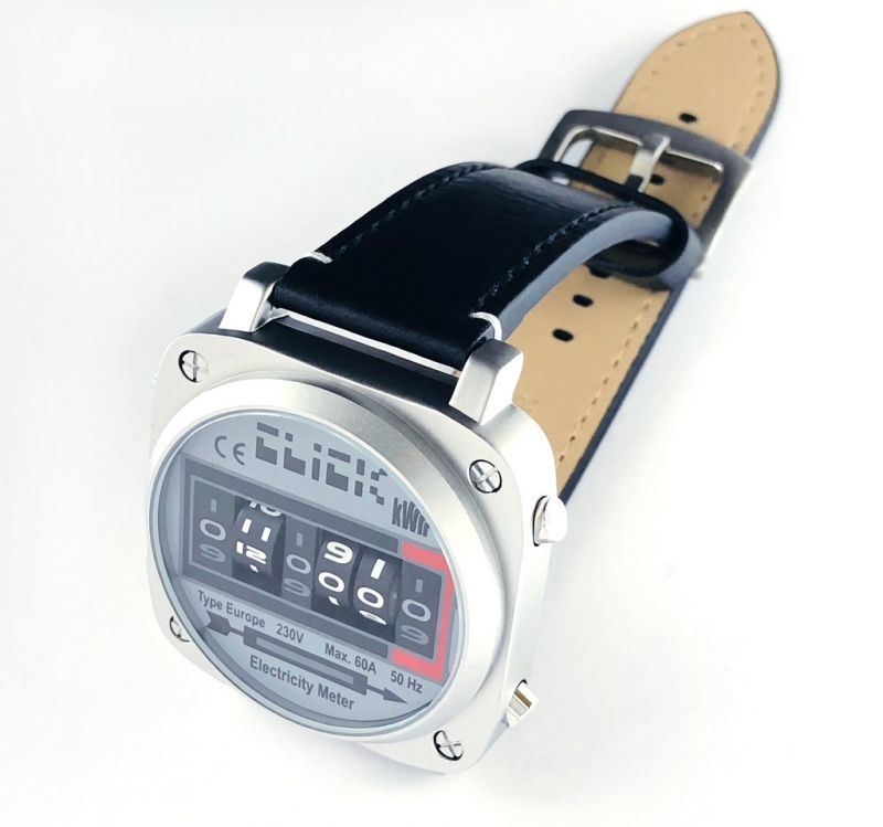 Часы Tokyoflash kWh Revolving Meter Silver