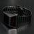T-700 Blade (A-version, Silver/Red) Цельнометаллические Противоударные Limited Edition OLED Watch OVO Robotics Japan