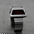 T-700 Blade (A-version, Silver/Red) Цельнометаллические Противоударные Limited Edition OLED Watch OVO Robotics Japan