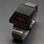T-700 Blade (C-version, Dark Grey/Red) Цельнометаллические Противоударные Limited Edition OLED Watch OVO Robotics Japan