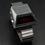 T-700 Blade (C-version, Silver/Red) Цельнометаллические Противоударные Limited Edition OLED Watch OVO Robotics Japan