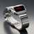 T-800 (Silver/Red) Цельнометаллические Противоударные Limited Edition OLED Watch OVO Robotics Japan