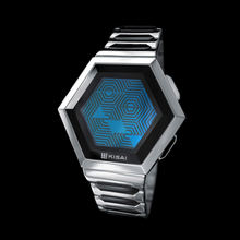 Часы Quasar LCD Watch Silver/Blue