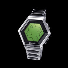 Часы Quasar LCD Watch Silver/Green