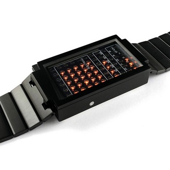 Часы Tokyoflash Dual Touch Orange/Blue IPB